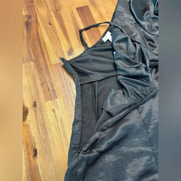 Top Shop one shoulder romper in black NWT size 2 womens - Picture 4 of 12